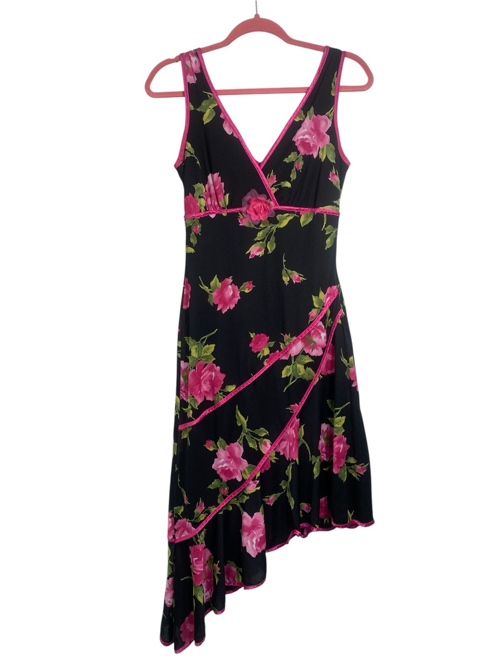Y2K Ruby Rox Floral Asymmetrical Dress